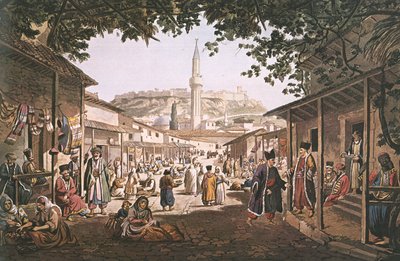 Grekiska: Atens basar av Edward Dodwell