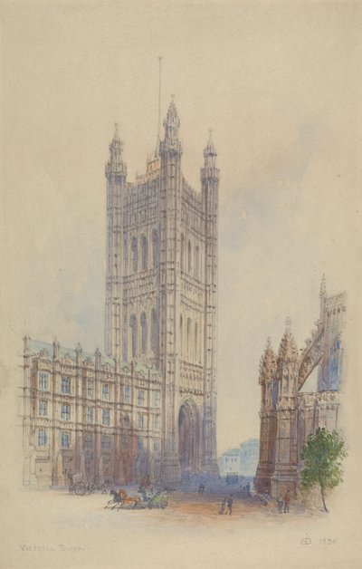 Victoria Tower av Edward Duncan