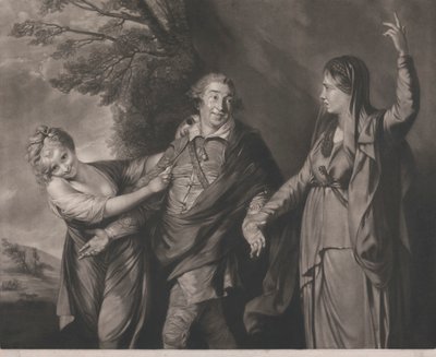 Garrick mellan tragedi och komedi av Edward Fisher