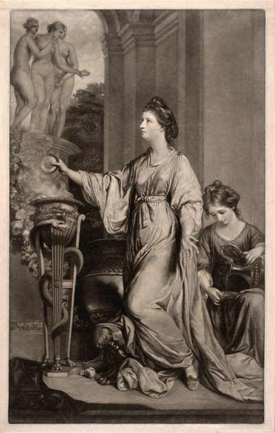 Lady Sarah Bunbury av Edward Fisher