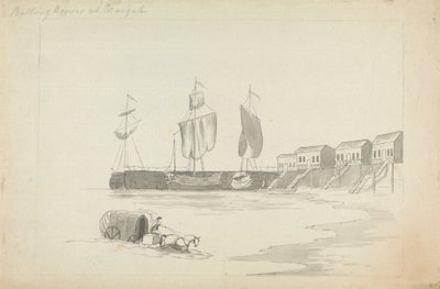 Badhus vid Margate av Edward Francis Burney