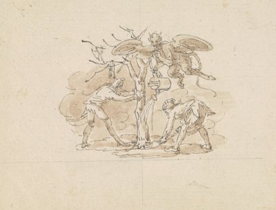 Dårar som planterar ett träd av Edward Francis Burney