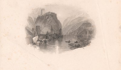 Slottet Rhen av Edward Francis Finden