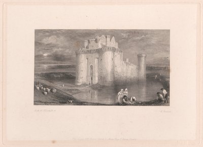 Caerlaverock slott av Edward Goodall