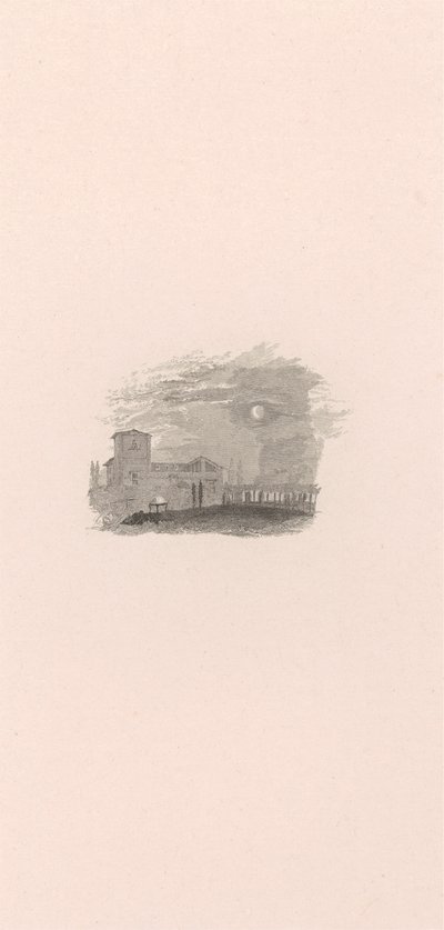 Galileos villa (vinjett) av Edward Goodall