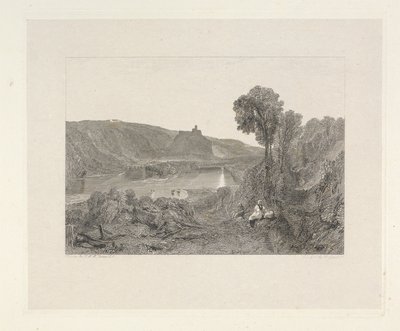 Prudoe Castle, Northumberland av Edward Goodall