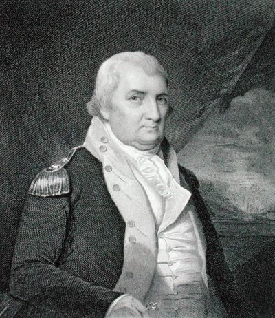 Generalmajor Charles Cotesworth Pinckney (1746-1825) graverad av Edward Wellmore (fl.1835) av Edward Greene Malbone