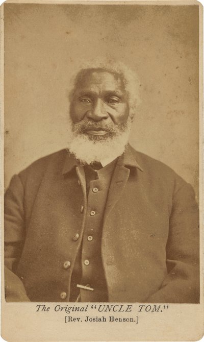 Pastor Josiah Henson,ca. 1876 (foto) av Edward H. Hart