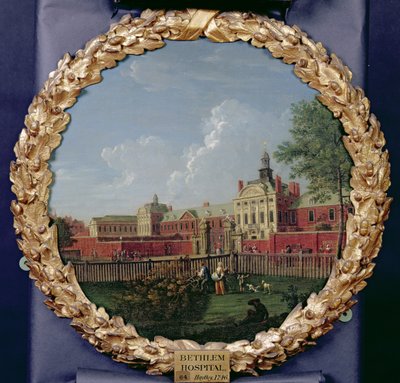 Betlems sjukhus, ca 1747 av Edward Haytley