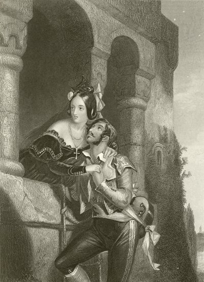 God natt (gravyr) av Edward Henry (after) Corbould