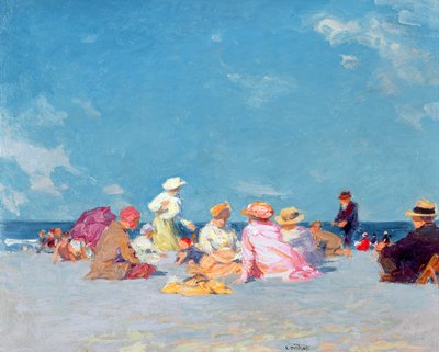 Afternoon Fun, ca 1907-27 (olja på duk) av Edward Henry Potthast