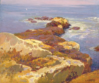 Stenar och hav av Edward Henry Potthast