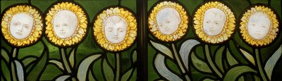 Mary, Mary, Quite Contrary, Flowers detalj, 1886 av Edward Holmes Jewitt