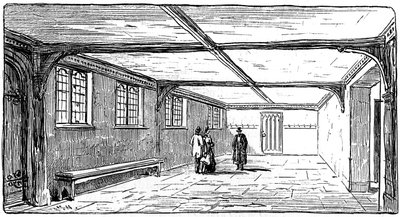 The Guildhall, Stratford-upon-Avon, Warwickshire, 1885. av Edward Hull