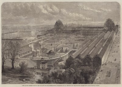 Vy över byggnadens nuvarande tillstånd för den internationella utställningen 1862? av Edward Hull