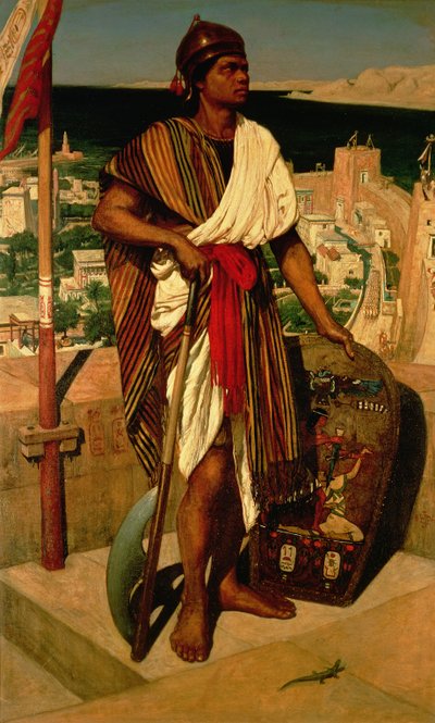 På vakt i faraonernas tid av Edward John Poynter