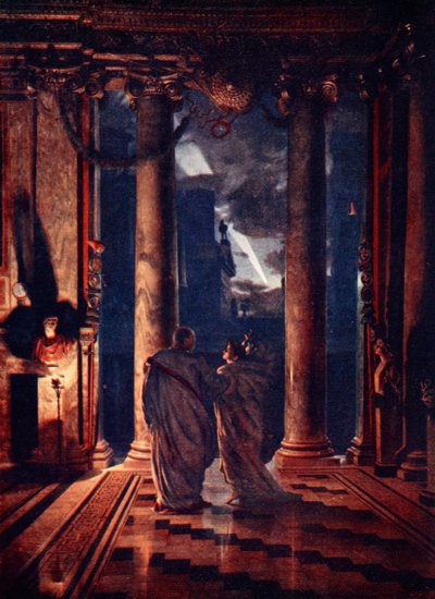 The Ides of March (mordet på Gaius Julius Caesar) 1883 av Edward John Poynter