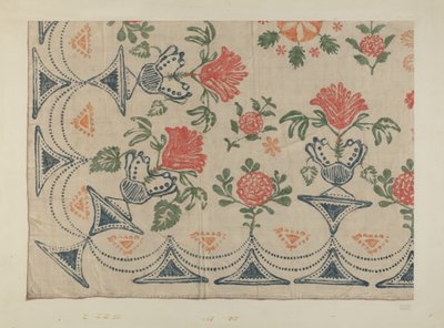 Tryckt textil av Edward Kibbee