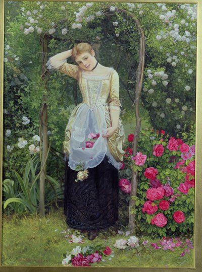 The Rose Bower, 1877 av Edward Killingworth Johnson