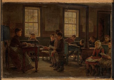 En lantskola av Edward Lamson Henry