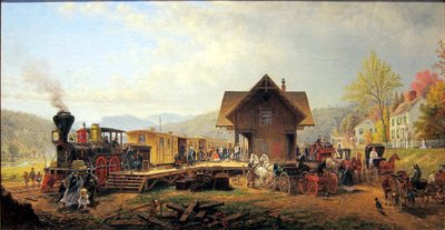 NY Met Lansom henry boende av Edward Lamson Henry