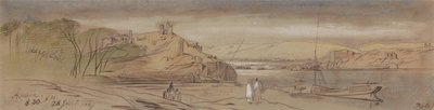Aswan av Edward Lear