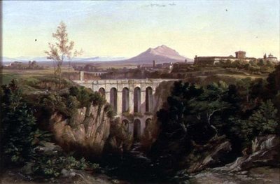 Civita Castellana av Edward Lear