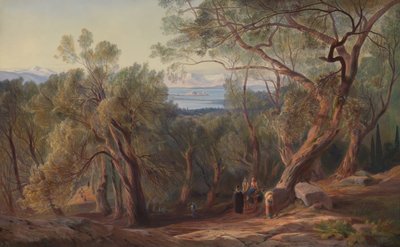 Sprang från Santa Decch 1862. av Edward Lear