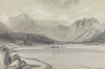 Crummock vatten av Edward Lear