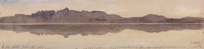 Gryning på Nilen av Edward Lear