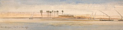Deir Kadige, kl. 13.00, den 2 januari 1867 av Edward Lear
