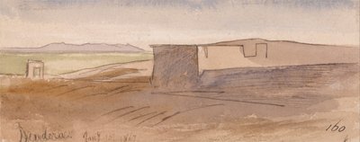 Dendera av Edward Lear