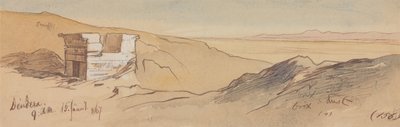 Dendera, kl. 09.00, 15 januari 1867 (156) av Edward Lear