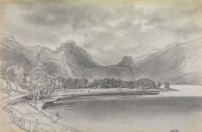 Derwentwater av Edward Lear