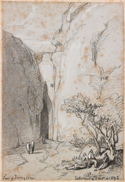 Dionysios öra av Edward Lear