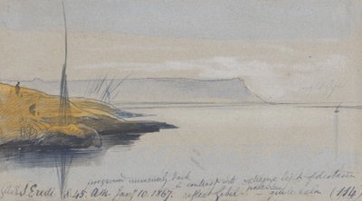 Gebel S. Eredi; kl. 08.45, den 10 januari 1867 (114) av Edward Lear