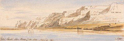 Gebel Sheikh Abu Fodde, kl. 07.30, 4 mars 1867 (590) av Edward Lear