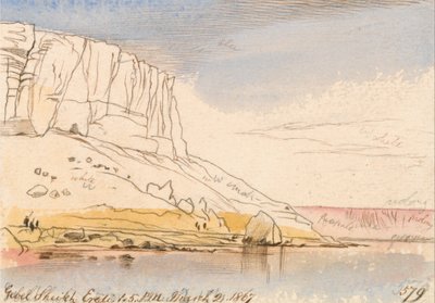 Gebel Sheikh Eredi av Edward Lear