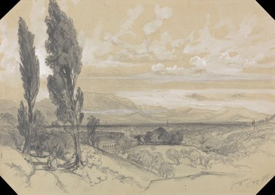 Genezzano, den 17 maj 1838 av Edward Lear
