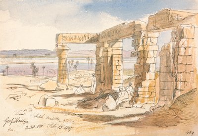 Gerf Hoseyn, kl. 14.30, 15 februari 1867 (484) av Edward Lear