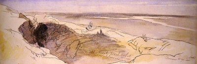 I öknen nära Damaskus av Edward Lear