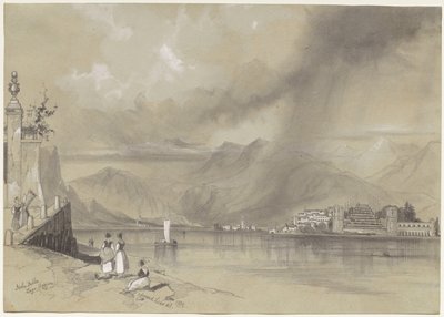 Isola Bella, Lago Maggiore av Edward Lear