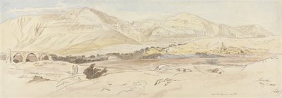 Jericho, 7 maj 1858 (157), 1858 (wc och penna och bläck på papper) av Edward Lear