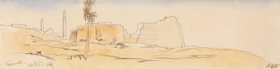Karnak, 24 februari 1867 (545) av Edward Lear