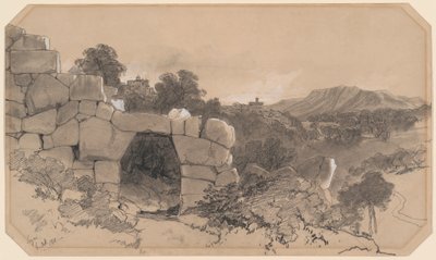 Landskap Nära Tecken av Edward Lear