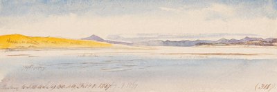 Blick mot Sabooa; kl. 09.30, den 1 februari 1867 (311) av Edward Lear