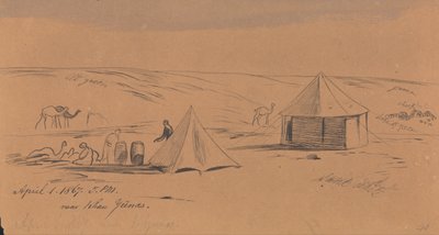 Nära Khan Yunas av Edward Lear