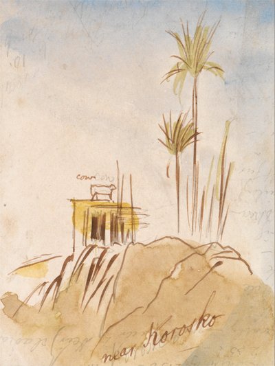Nära Korosko av Edward Lear
