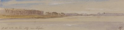 Nära Tapha, kl. 9.45, 31 januari 1867 (287) av Edward Lear