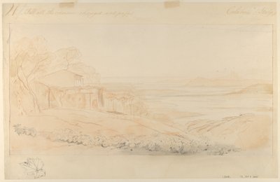 Pentedatelo, Kalabrien, Italien av Edward Lear